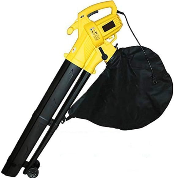 3-in-1 Leaf Blower & Vacuum, 3000W Garden Vacuum Cleaner with 45L Collection Bag, 10M Cable