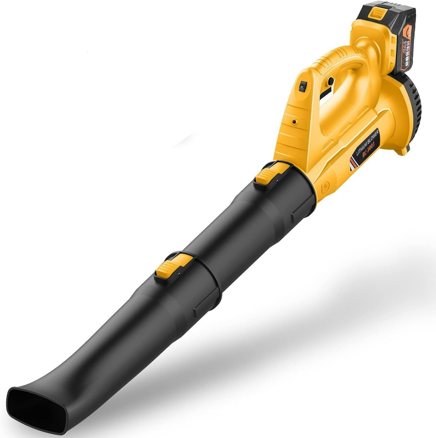 Cordless Leaf Blower 320 CFM 150 MPH with Battery & Charger, Lightweight Electric Blower for Snow & Lawn Care