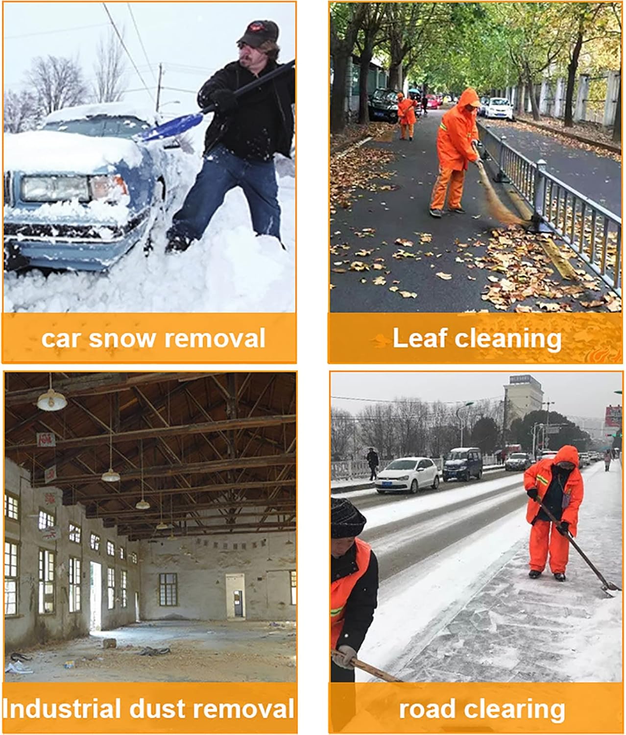 500W Electric Leaf Blower and Garden Vacuum, 218 km/h Wind Speed, 790 m³/h Air Volume, 6-Speed Control, 3M Cable