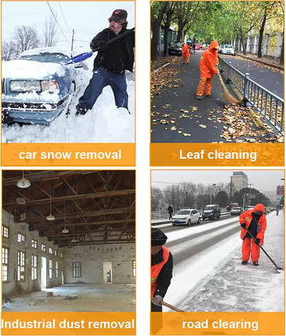 500W Electric Leaf Blower and Garden Vacuum, 218 km/h Wind Speed, 790 m³/h Air Volume, 6-Speed Control, 3M Cable