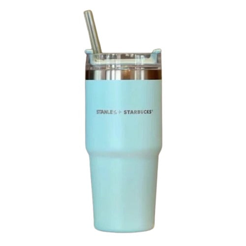 Stanley + Starbucks 20oz Tumbler, Quencher H2.0 FlowState Stainless Steel Vacuum Insulated with Lid & Straw-Tumblers